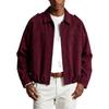 Men's Vintage Lapel Jacket, Retro Loose Fit Casual Outerwear for Spring and Fall