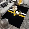 Penguins Heart Logo Art Area Rug Suitable for Indoor And Outdoor,Carpets for Kitchens, Homes, Offices, Living Rooms,Home Decor,Christmas Gift
