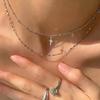 2022 New Arrival European And American Titanium Steel Necklace For Women Cool And Minimalist Lock Clavicle Chain