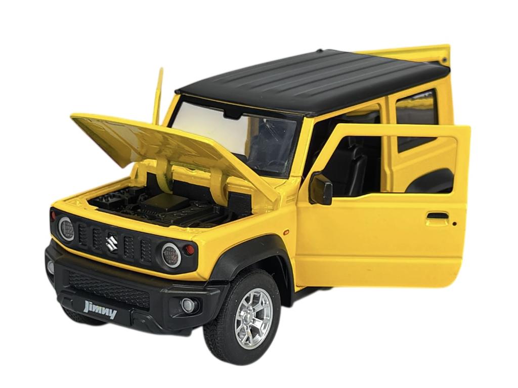 ALLOY CAR SUZUKI JIMNY YELLOW 1:24 Q3008A