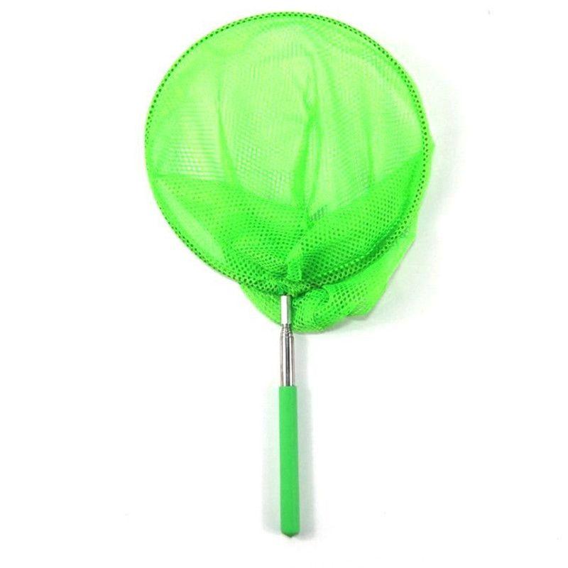 Colorful Kids Extendable Telescopic Handle Fishing Bug Butterfly Catching Net