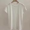 T-shirt a maniche corte in modal - da donna, vestibilità slim, tinta unita, top base versatile