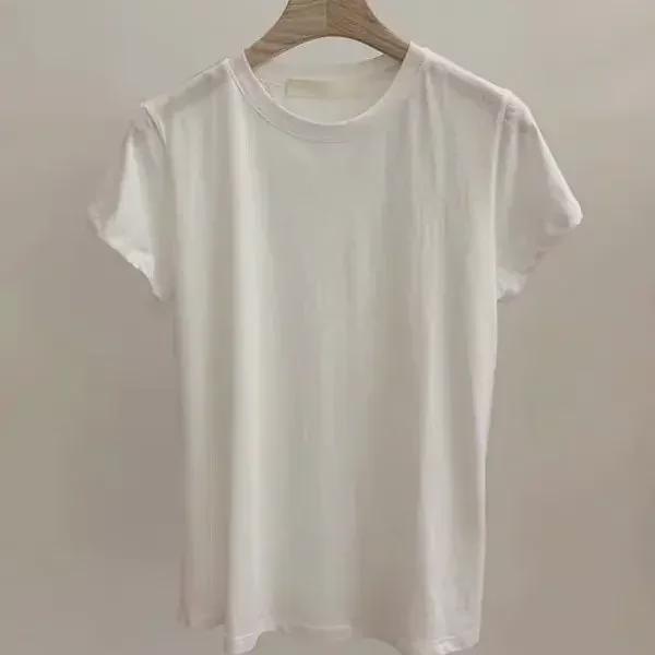 T-shirt a maniche corte in modal - da donna, vestibilità slim, tinta unita, top base versatile