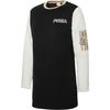 Paisley W Sherpa Dress Long Sleeved Dress Women's Black 534986-01