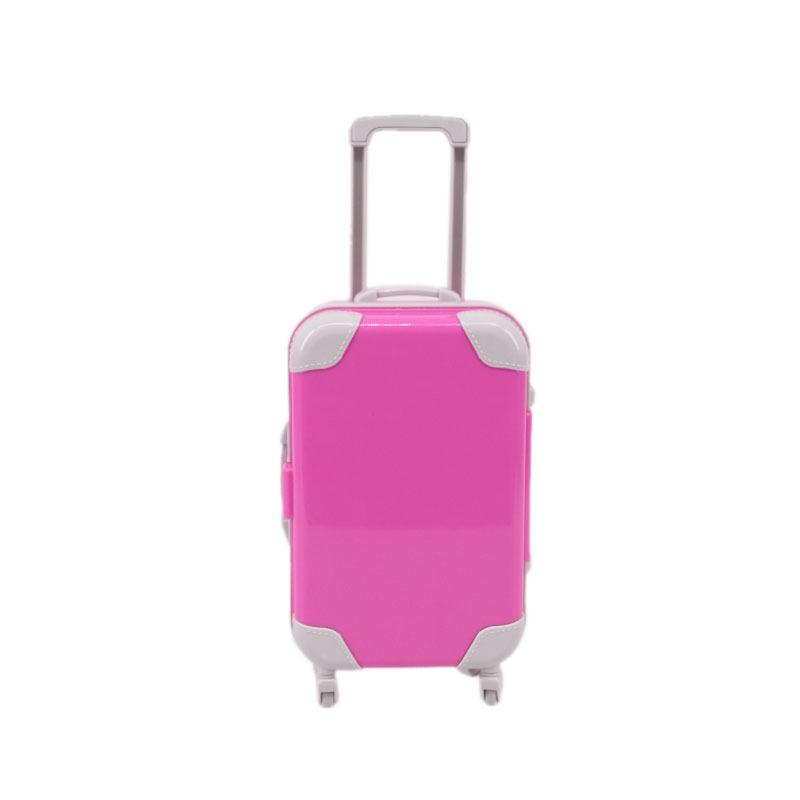 18" Doll Suitcase with Solid Color Lid - Fits American Dolls, In Stock Accessories