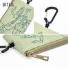 Zootopia Disney Nick Judy Pass Case Key Case Card Case Reel Key Hook Carabiner Small Pass Case