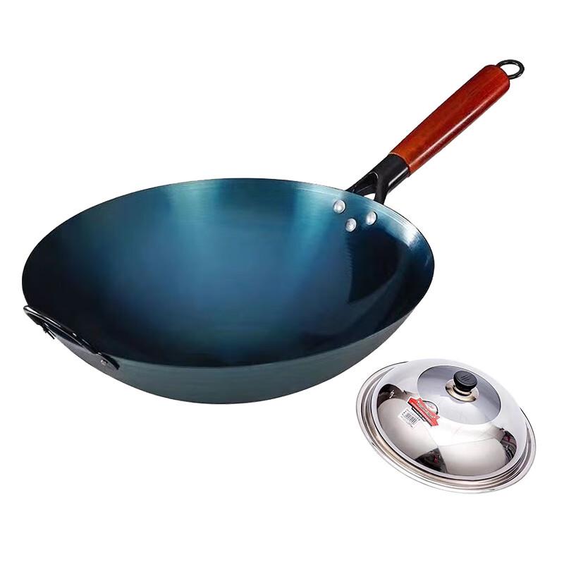 Wutuo Traditional Seasoned Iron Wok