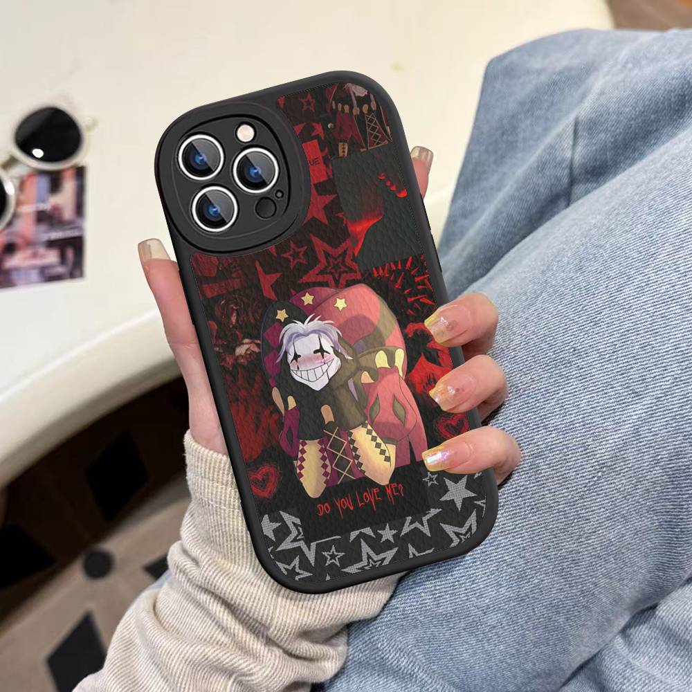 The Freak Circus Pierrot Phone Cover For IPhone 11 12 13 14 15 16 Pro Max Mini Plus Soft Leather Case