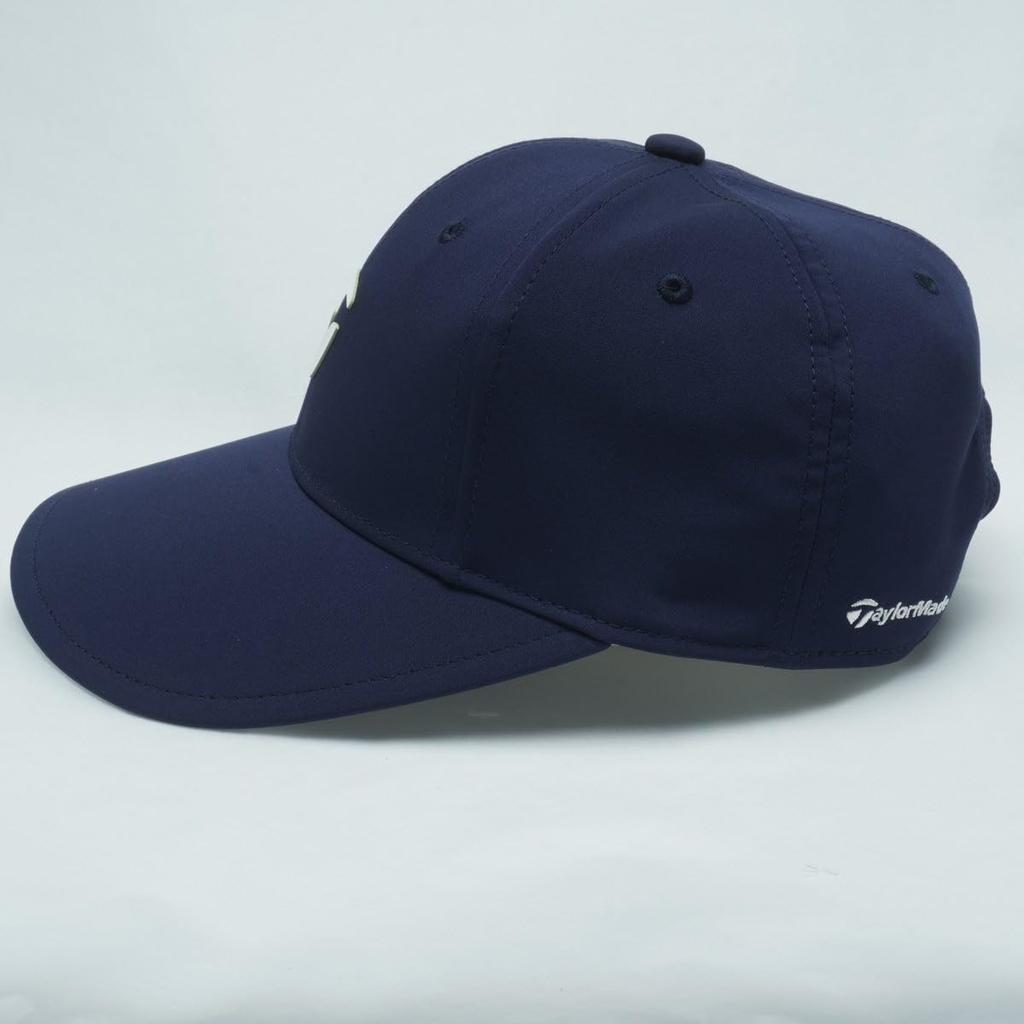 TaylorMade Women's Wide Brim Cap, Navy, One Size Fits All (55-57cm), Visor, 2025SS UN577