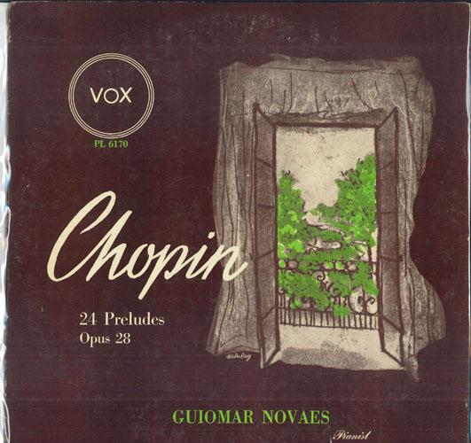 

Грампластинка GUIOMAR NOVAES Шопен 24 Прелюдии Op.28 VL6170 VOX 1950 США Классическая Б/у