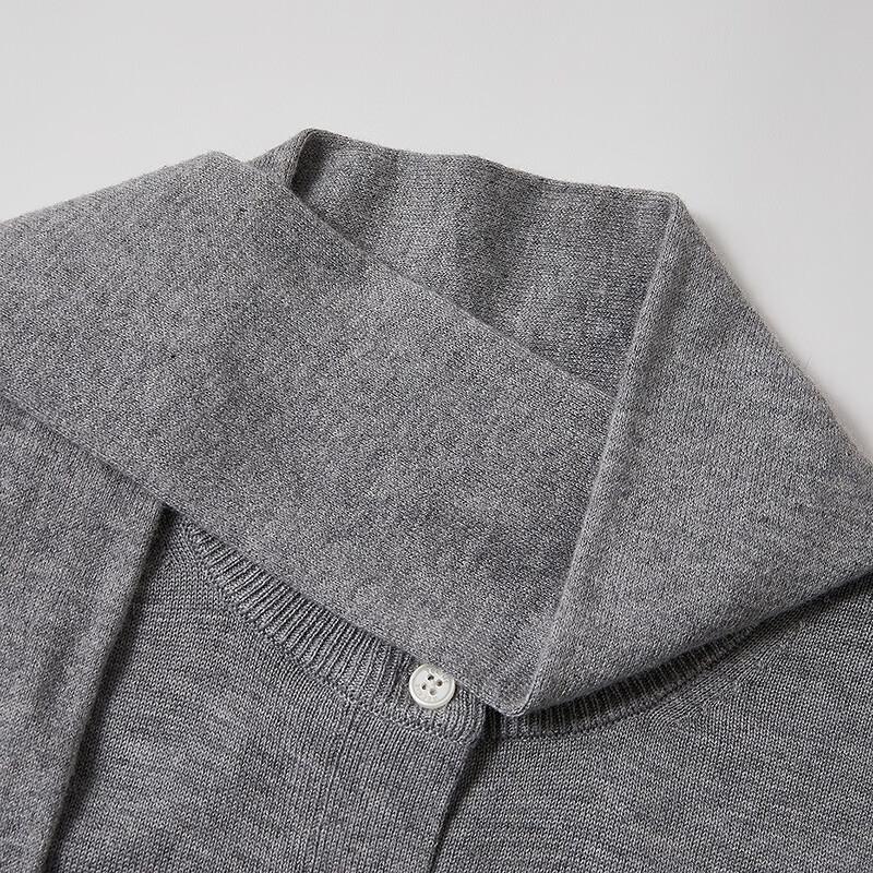 Teenie Weenie Bearnova Women's Cartoon Bear Scarf Cardigan