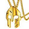 U7 Templer Halsketten aus Edelstahl für Herren Ritterkreuz Schild Anhänger 3D Geprägtes Amulett Symbol Christlicher Unisex Schmuck Geschenk