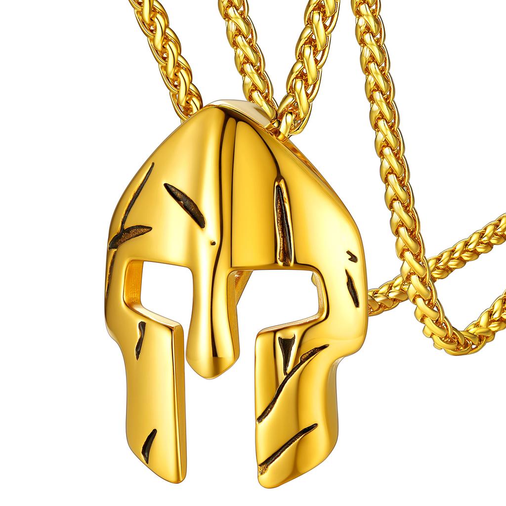 U7 Templer Halsketten aus Edelstahl für Herren Ritterkreuz Schild Anhänger 3D Geprägtes Amulett Symbol Christlicher Unisex Schmuck Geschenk
