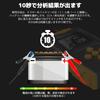LVYUAN Checker Car Tester Diagnostic Tester Resistance LCD Digital Display Compatible with Standard Japanese Instruction Manual (CCA Value/Internal