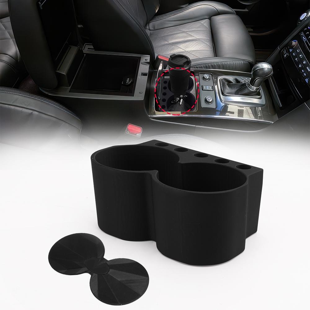 Double Hole Beverage Coffee Cup Holder For Infiniti FX35 FX37 FX50 QX70 FX30D 684311CAOA Cup Holder