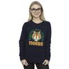 Netflix Womens/Ladies Stranger Things Hawkins Arch Tiger Sweatshirt
