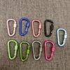 D-shaped Buckle Thickened Outdoor Keychain Buckle Aluminum Alloy Hook Earphone Box Bag Water Bottle Quick Clip