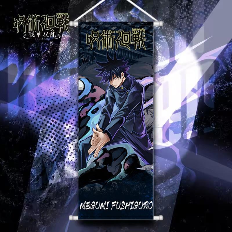 Jujutsu Kaisen Rotolo Personalizzato Creativo Arte da Parete Anime Cartone Animato Stanza Parete Squisiti Ornamenti Decorazione Stanza Regali