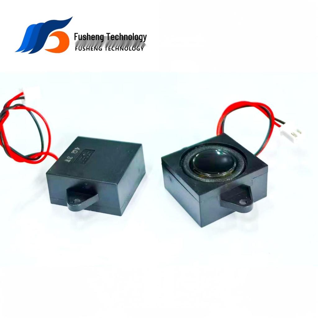 Smart Home Mini Dual Magnetic Speaker, 3W, 4/8 Ohm, Black, Bright Cap