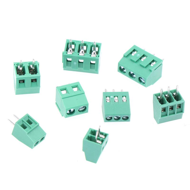 10 buc. Kf128 2Pin 3Pin 2.54Mm 3.81Mm 5.08Mm Spațiere bloc terminale îmbinare tip șurub Pcb șurub terminal splicabil