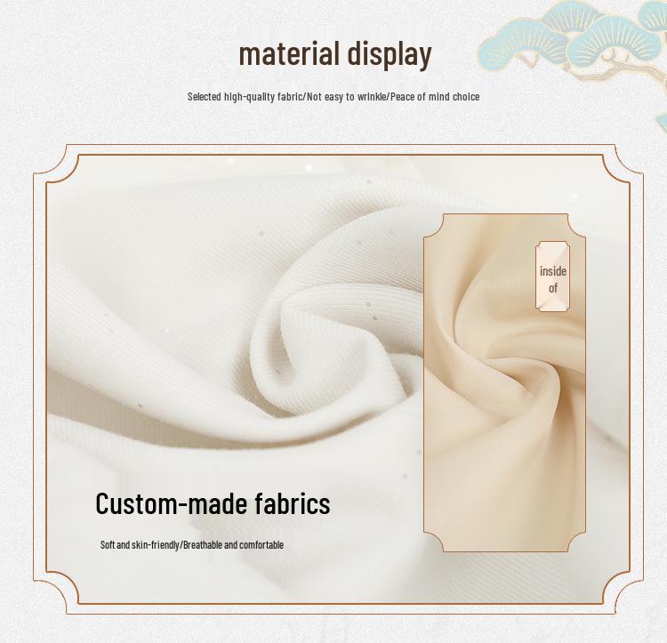 Boys' Spring Hanfu Vest Set with Embroidery - Formal Wear for Performances and Events