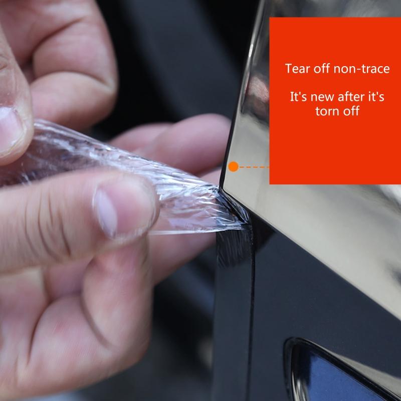 Transparenter Auto Tür Einstiegskantenschutz Türschweller Kratzschutz für Schutz Wasserdichtes Klebeband für Autos Antikollisionsstreifen