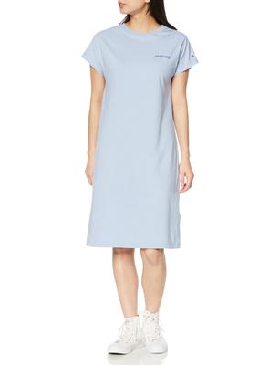 Champion Lässiges Rundhals Baumwolle USA Grafikdruck Kleid Damen (CW-X314-326-M)
