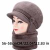 Ear Flap Hat Scarf Set Plush Lined Beanie Neck Warmer Set Gifts Winter Hat Set  Winter Wear