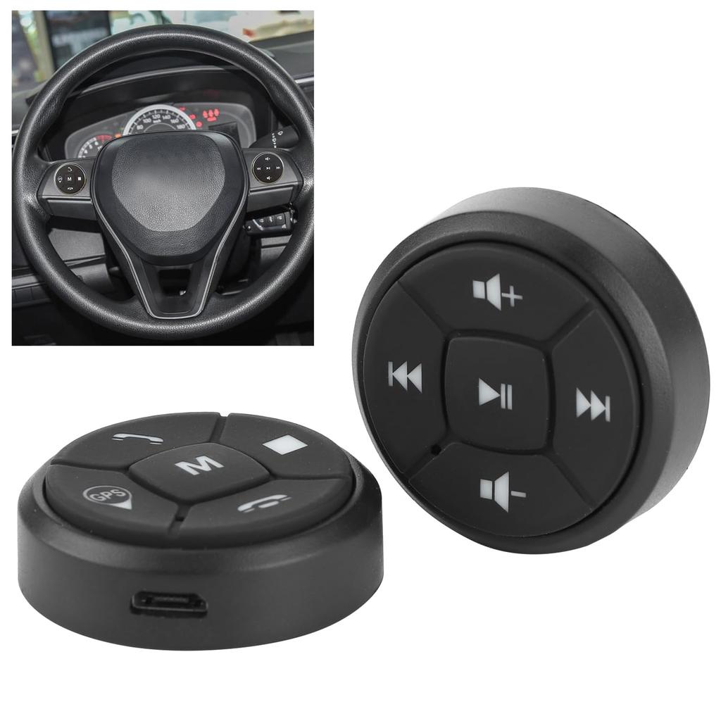 Steering Controller Buttons Control Buttons Steering Wheel Remote Control 5m Transmission Distance Multimedia Player