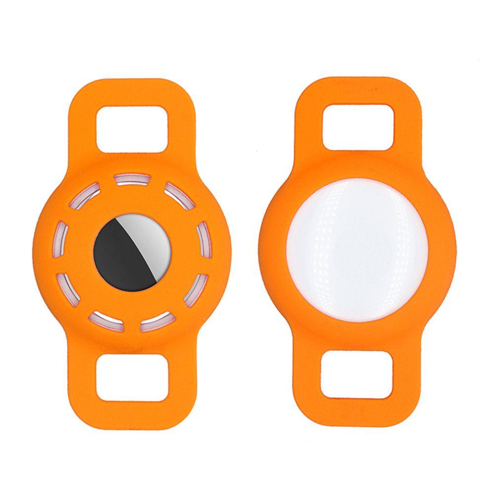 Hohle Airtag-Schutzhülle, Air-Tag-Halter, Silikon, Haustiere, Anti-Lost-Locator-Tracker-Gurtabdeckung für Apple Airtags-Zubehör