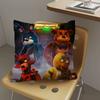 New FNAF Movie Game Cushion Cover Pillowcase Upholstery Sofa Throw Pillow Home Decor Pillowcas