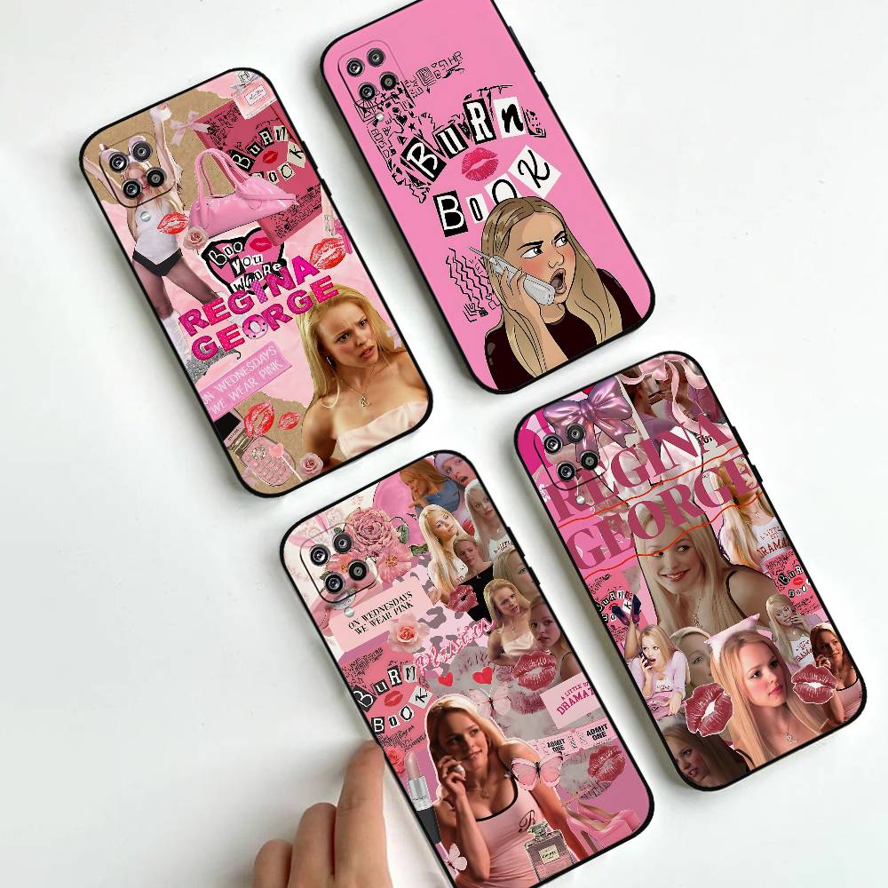 M-Mean Girls Burn Book Soft Phone Case For Samsung Galaxy S21 S22 S23 S24ULTRA S25ULTRA FE Ultra Plus5G A52S Soft Cover