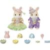 La chasse aux oeufs des freres et soeurs Lapin Marguerite - Sylvanian Families - 5691
