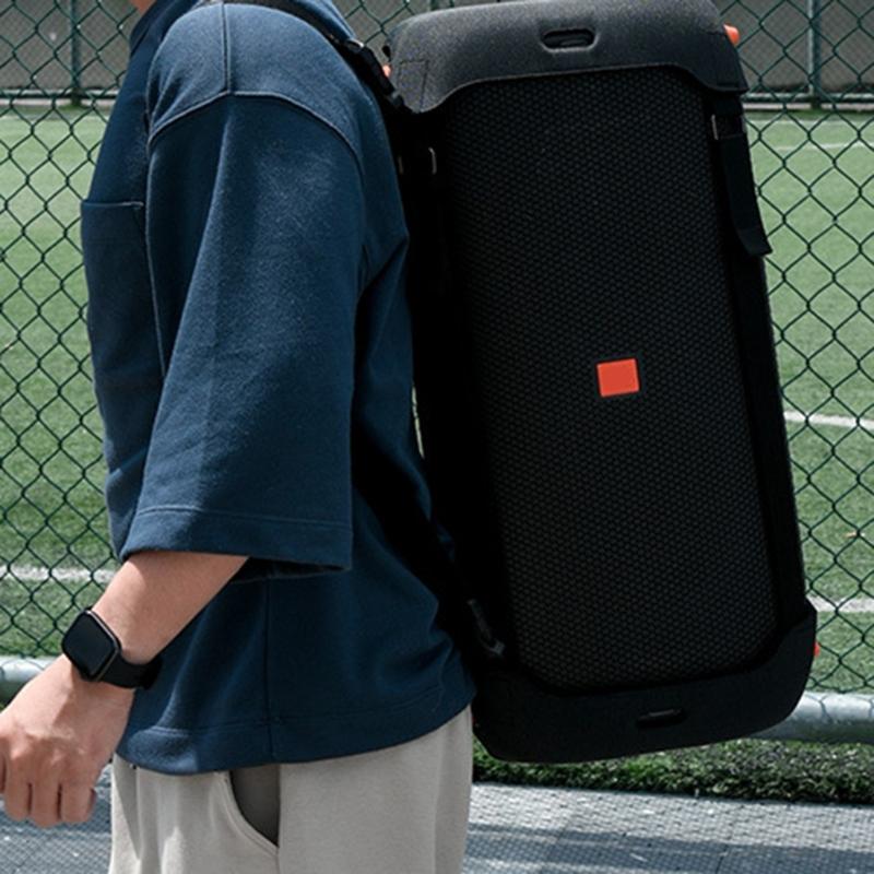 Portable Speakers Carrying Case Protective Travel Cover With Shoulder Straps For Partybox110 Speakers Music Devices