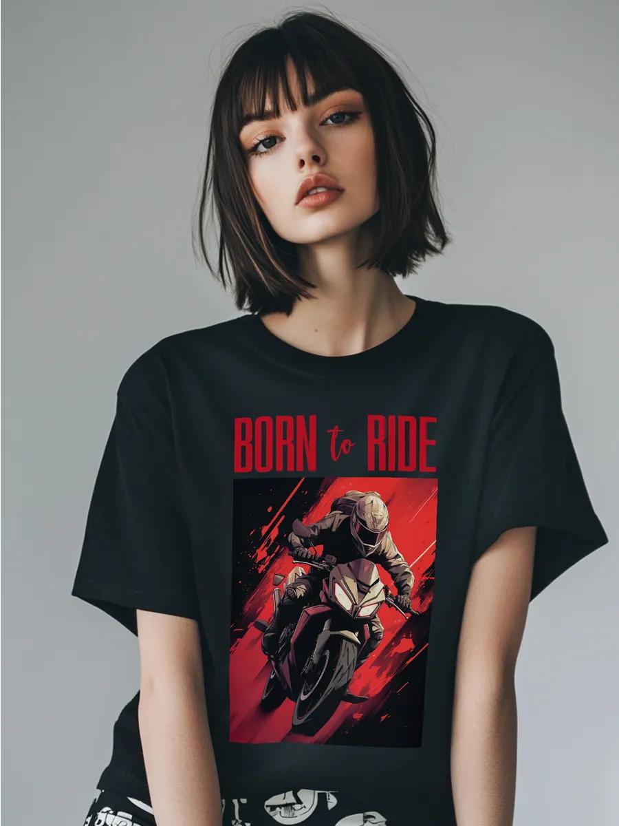 Black Russia themed print T-shirt L