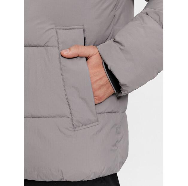 Winter Jacket Calvin Klein Crinkle K10K110336 Grey, Standard Fit