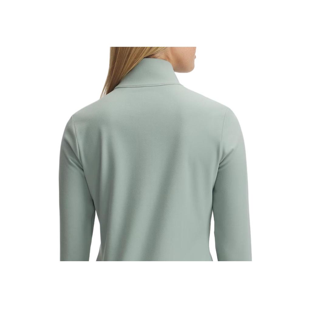 Under Armour Comfortable Classic Fashion Versatile Solid Color Jacket Women Jacket Green 1366028-350