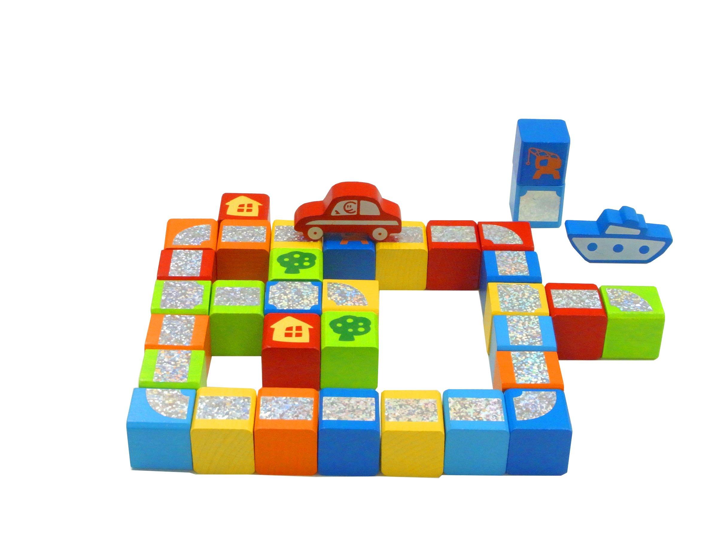 

HEROS Building Blocks 35 Pieces Town Port Set & HR-4260