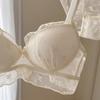 White Lace Bras For Women Backless Underwear Adjustable Lingerie For Lady Bras