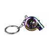 Metal Turbines Keychain Offering LED Illuminations Stylish Key Pendant Suitable for Camping and Nighttime Activities