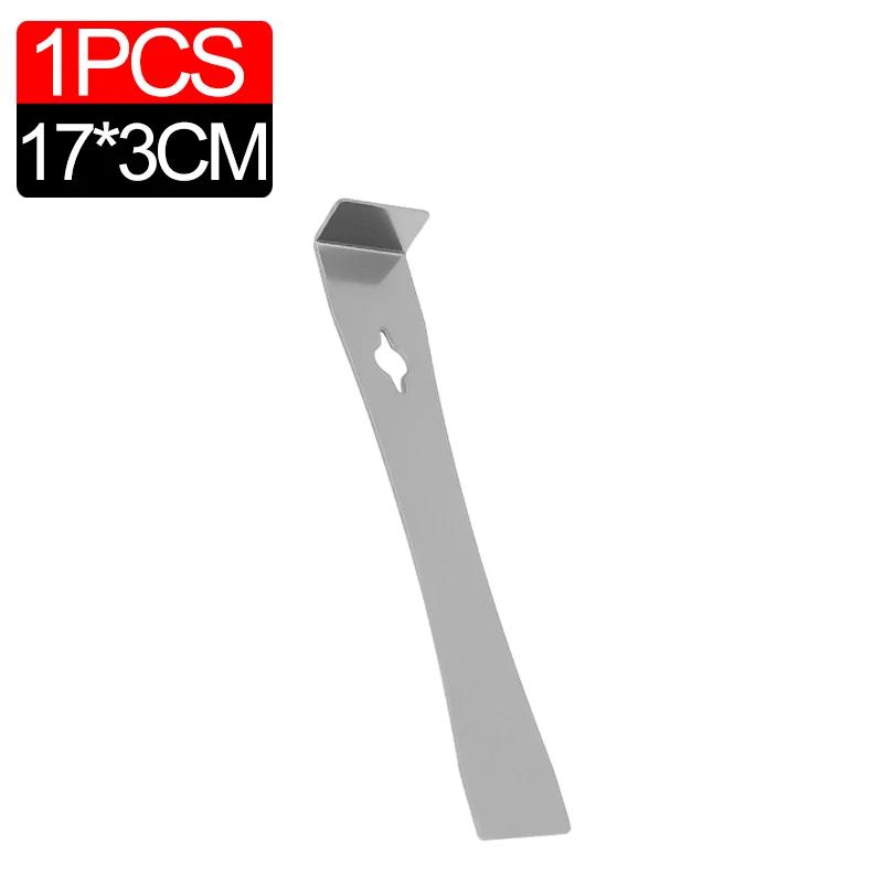 Multifunctional 3 in 1 Flat Head Pry Bar Stainless Steel Woodworking Scraper Honey Cutter Wooden Board Nail Dismantling Tools
