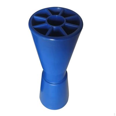 Marine Boat Trailer Bow Roller, Accessories Molded Blue Roll Smoothly Aperture 0.87inch Support