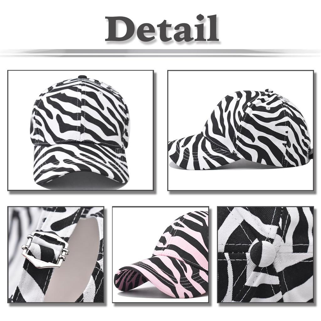 Baseball CZA447 [White Fang] Hut, Kappe, Kappe, Gestreift, Lässig, Modisch, Herren, Damen, (Braun)