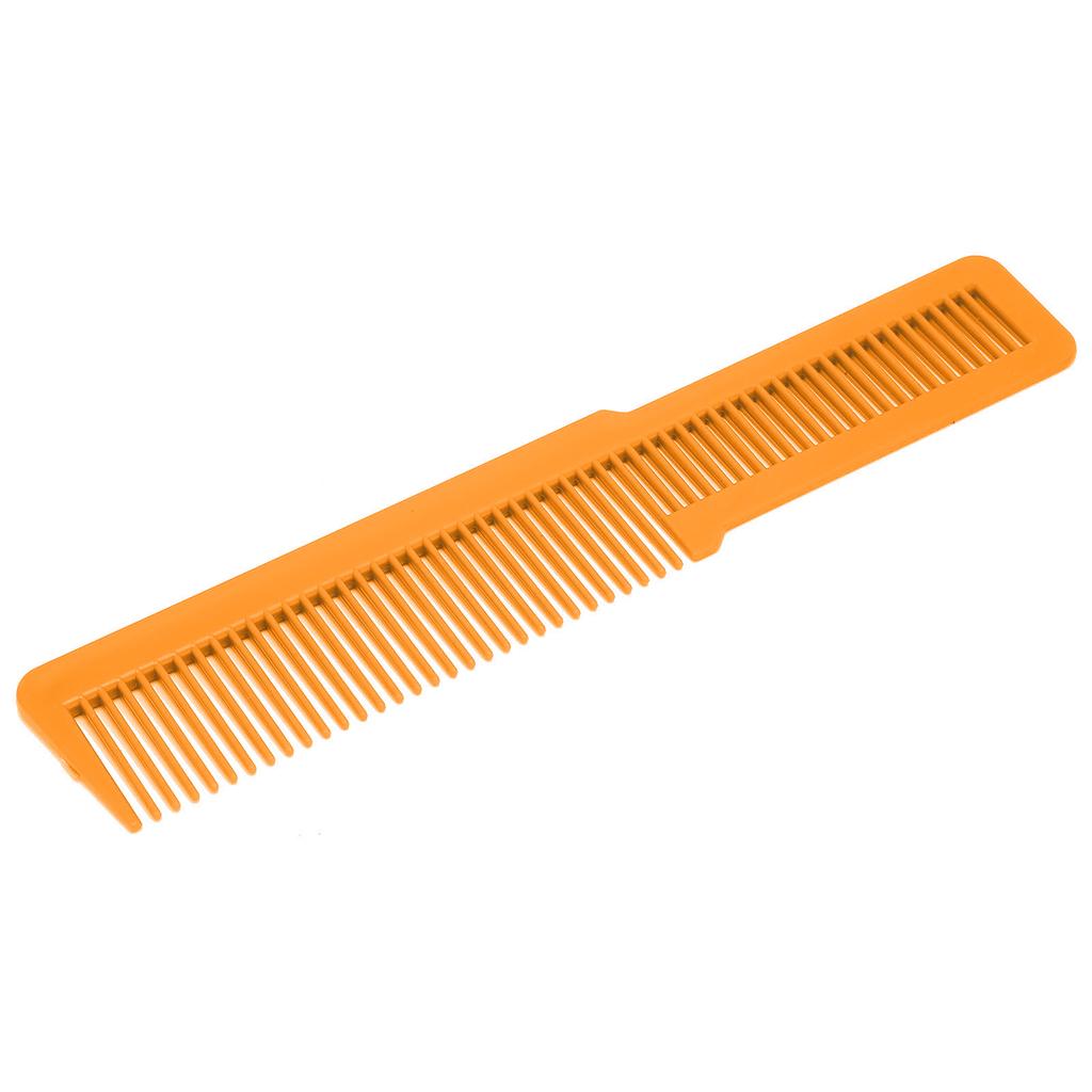 Professional Pocket Comb Fine Wide Tooth Barber Comb Hairdressing Comb for All Hair TypesOrange