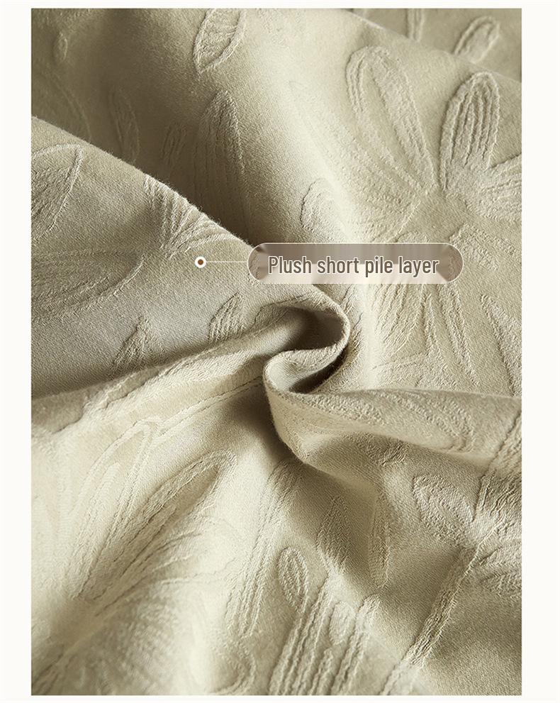 Luxurious 100s All-Cotton Mother-Baby Bedding Set: Warm, Skin-Friendly Jacquard, Four-Piece