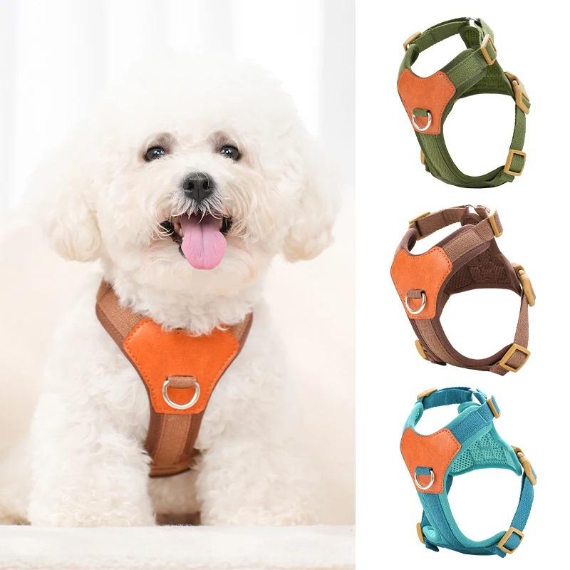 Dog Harness Chest Strap Cats Collar Accessories Puppy Leash Set Supplies Harness Dog Supplies