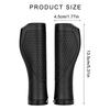 Comfortable NonSlip Bicycles Handlebar Grips Nonslip Cycling Handlebar Sleeve Bikes Handlebar Grips with Aluminium Locks