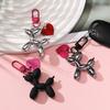 1pc Dog Pendant Keychain Small Bag Charms, Gift Ideas, Fashion Jewelry Accessories