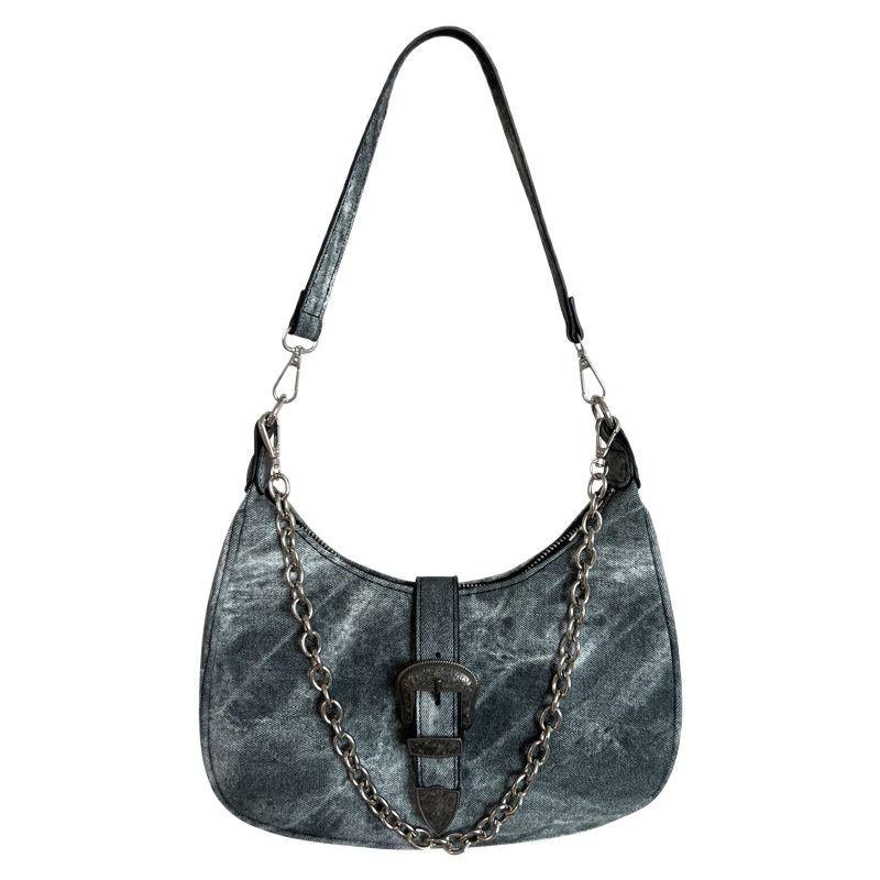 Niche Bags for Women New High-end Crescent Bag Design Retro Shoulder Bag Underarm Bag Chain Handbag