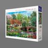 APPLEONE 300-365 Swan Pond Garden (Dominic Davison) 300-Piece Jigsaw Puzzle (38 X 26 Cm) Made In Japan